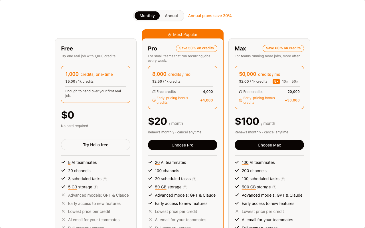 Rebuilding how Helio charges, from the pricing page to the bill