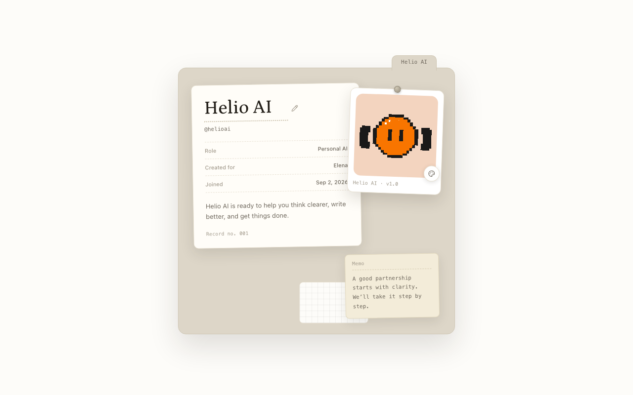 1 · Folder, the full dossier on a tabbed folder base